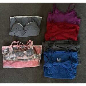 Women’s Med Faded Glory Time And Tru BKE Tank Halter Top Shirt Lot Of 6